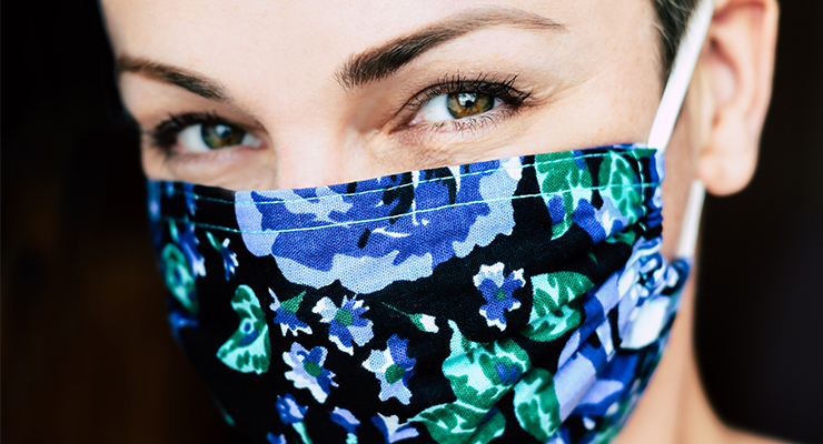 la mascherina ed il&nbsp;riso