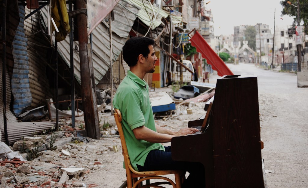 il pianista delle&nbsp;macerie