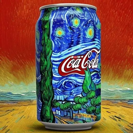la Coca Cola di Van&nbsp;Gogh